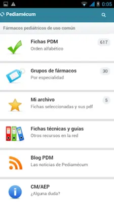 Pediamécum android App screenshot 6